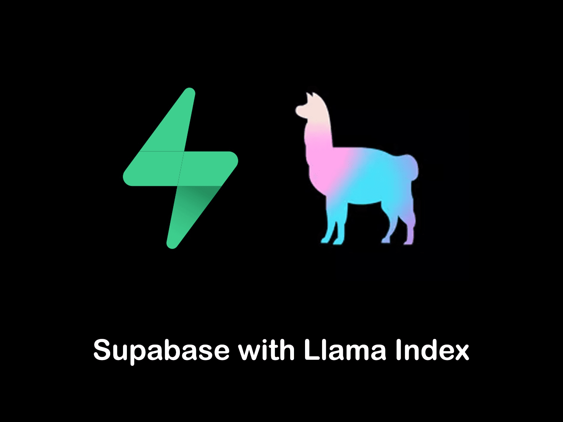 Supabase using LlamaIndex